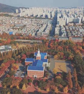 韩国启明大学全景鸟瞰图-不用担心迷路了
