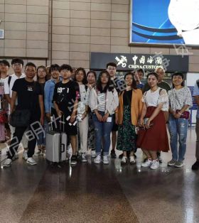 2019.9韩国启明大学新学期第二批新生也开始报道啦，校车机场接机！