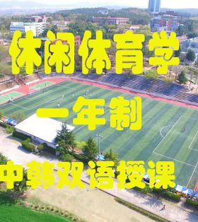 韩国一年制硕士大邱大学(休闲体育)双语授课专业介绍