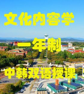 韩国一年制硕士大邱大学(文化内容)双语授课专业介绍